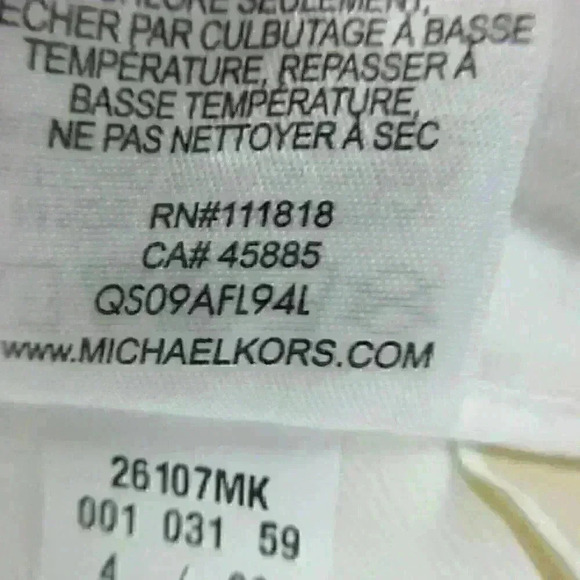 NWT $98 MICHAEL Michael Kors Women’s 4 High Waist Jeans - Picture 8 of 8